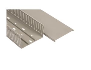 Korytko grzebieniowe 100x60x2000mm jasnoszare E174