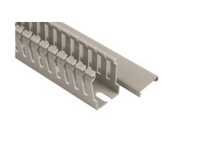 Korytko grzebieniowe 25x40x2000mm jasnoszare E134