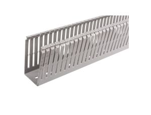 Korytko grzebieniowe 40x80x2000mm jasnoszare E154