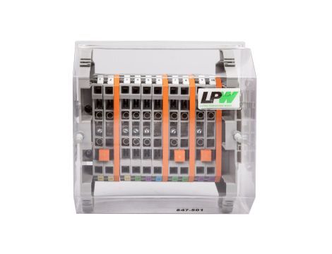 Listwa pomiarowa LPW 10-torowa wersja EKO wykonanie suwakowe 847-501