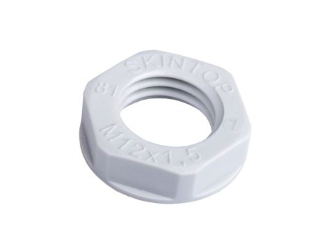 Nakrętka poliamidowa M12 SKINTOP GMP-GL-M 12x1,5 jasnoszara 53119003 /100szt./