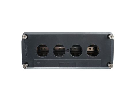 Obudowa kasety 4-otworowa 22mm szara IP65 XALD04