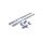 Profil pionowy 1000mm z kątownikami XVTL-VP10/SET 115164