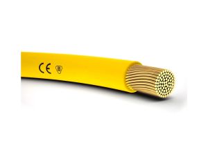 Przewód instalacyjny H05V-K (LgY) 1 żółty /100m/