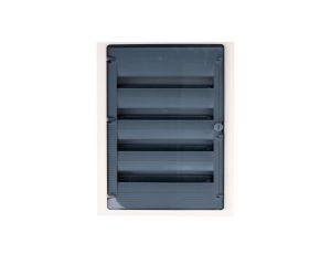 Rozdzielnica modułowa 4x18 podtynkowa IP40 Golf (drzwi transparentne) VF418TD