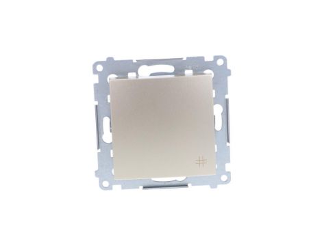 Simon 54 Łącznik krzyżowy, szybkozłącza, złoty mat DW7.01/44