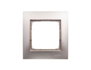 Simon 54 Premium Ramka pojedyncza złoty mat /do karton-gips/ DRK1/44