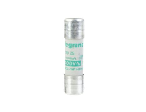 Wkładka bezpiecznikowa cylindryczna 10x38mm 25A aM 400V HPC 013025