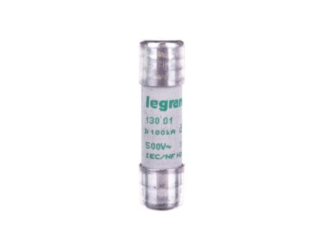 Wkładka bezpiecznikowa cylindryczna 10x38mm 1A aM 500V HPC 013001