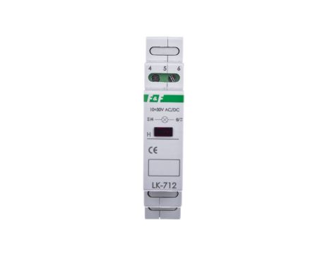 Lampka modułowa 1-fazowa czerwony 10-30V AC/DC LK-712R-10-30V