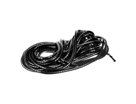 Wąż osłonowy spiralny do przewodów 10-40mm KW 12 czarna 61722840 /25m/