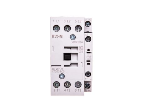 Stycznik mocy 18A 3P 200-240V DC 0Z 1R DILM17-01(RDC240) 277053