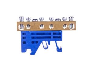 Zacisk przyłączeniowy 2x16mm2, 4x4mm2 niebieski PE Z-3101 84004003