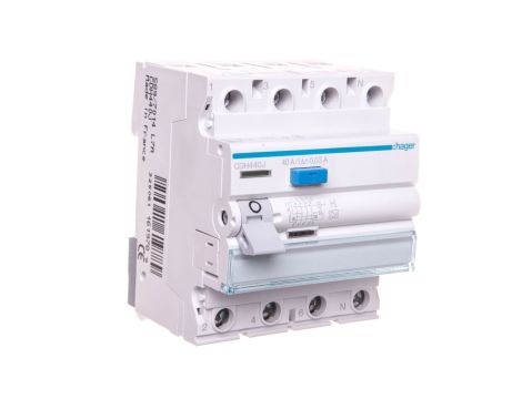 Wyłącznik różnicowoprądowy 4P 40A 0,03A typ A -HI CDH440J