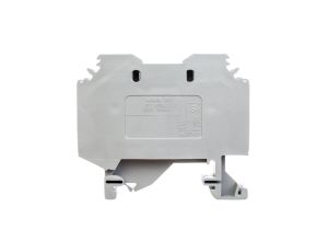 Złączka szynowa 2-przewodowa 16mm2 szara 283-101