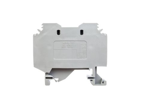 Złączka szynowa 2-przewodowa 16mm2 szara 283-101
