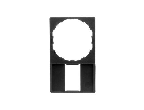 Ramka do etykiety 18x27mm czarna ZBZ33