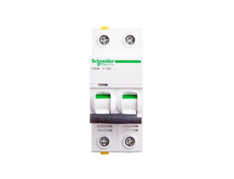 Wyłącznik nadprądowy 2P C 16A 6kA AC iC60N-C16-2 A9F04216