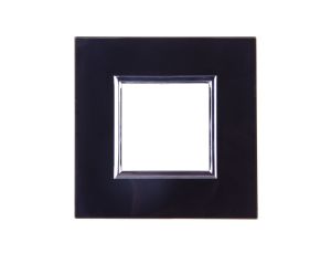 DANTE Ramka pojedyncza szkło BLACK GLASS 4509181