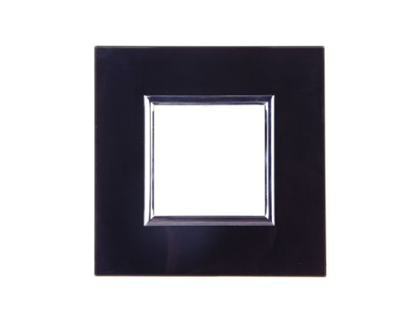 DANTE Ramka pojedyncza szkło BLACK GLASS 4509181