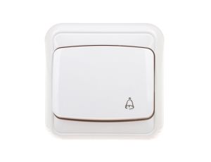 COSMO Przycisk /dzwonek/ biały 300404