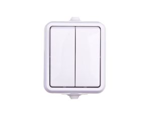 HYDRO Łącznik hermetyczny świecznikowy IP44 biały 120405