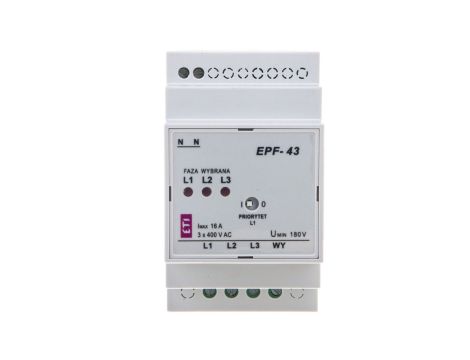 Automatyczny przełącznik faz 16A 1Z EPF-43 002470280