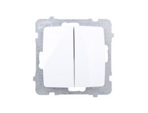 KARO Łącznik świecznikowy biały ŁP-2S/m/00