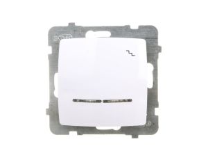 KARO Łącznik schodowy z podświetleniem biały ŁP-3SS/m/00