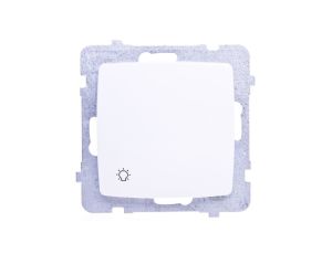 KARO Przycisk /światło/ biały ŁP-5S/m/00