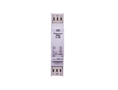 Ogranicznik przepięć dla systemów dwużyłowych 19VAC/28VDC 2,5kA 5kV FRD 2-24 5098727
