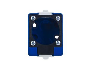Puszka do gniazd jednofazowych 1040-0 1050-0 niebieska 106-0h