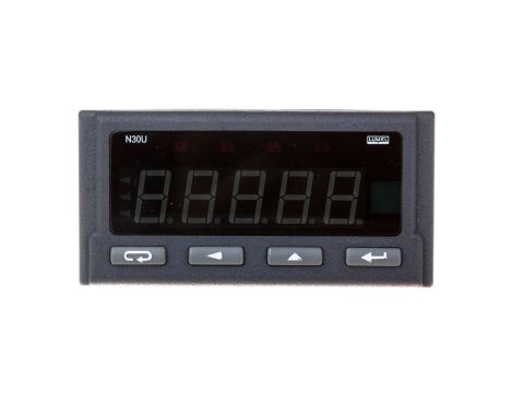 Programowalny miernik cyfrowy wejście temperaturowe i DC zasilanie 85-253V AC/DC wyjście impulsowe RS-485 analog. przek bez jedn