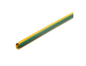 Rura termokurczliwa cienkościenna, odcinki 1m, CR 3,2/1,6 żółto-zielona, 427523 /50szt./
