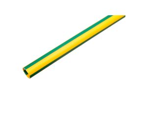 Rura termokurczliwa cienkościenna, odcinki 1m, CR 4,8/2,4 żółto-zielona, 427533 /50szt./