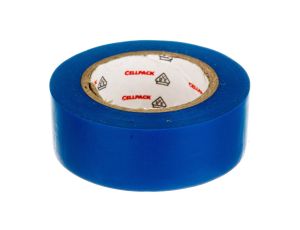 Taśma izolacyjna PVC, 128 0.15-19-10 niebieska, 145810