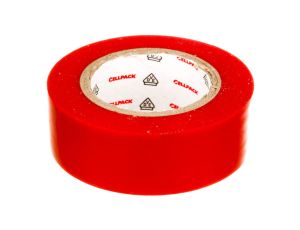Taśma izolacyjna PVC, 128 0.15-19-10 czerwona, 145812