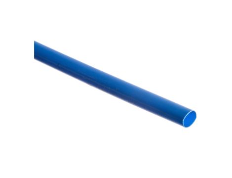 Rura termokurczliwa cienkościenna, odcinki 1m, CR 6,4/3,2 niebieska, 427542 /50szt./