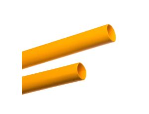 Rura termokurczliwa cienkościenna, odcinki 1m, CR 6,4/3,2 żółta, 427545 /50szt./