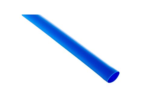 Rura termokurczliwa cienkościenna, odcinki 1m, CR 9,5/4,7 niebieska, 427552 /50szt./