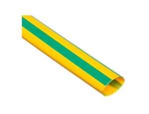 Rura termokurczliwa cienkościenna, odcinki 1m, CR 9,5/4,7 żółto-zielona, 427553 /50szt./