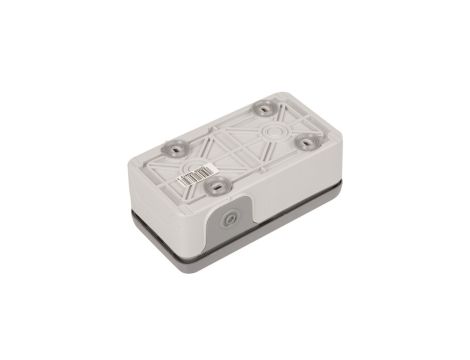 PLEXO55 Puszka natynkowa podwójna pozioma szara 069672