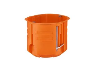 Puszka podtynkowa 60mm regips głęboka pomarańczowa P60DF 31074008