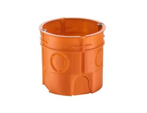 Puszka podtynkowa 60mm głęboka z wkrętami pomarańczowa Z60DFw 33035008 /50szt./