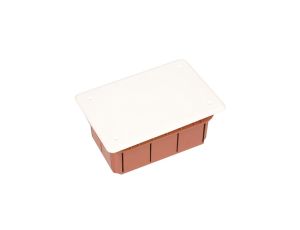 Puszka p/t 98mm 152x 70mm Ze śrubami biały 48 RANGE GW48004