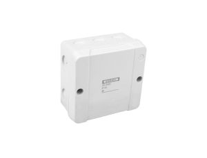 Puszka n/t odgałęźna z zaciskami 5-bieg. dla Cu do 2.5mm2 IP55 z dławicami membranowymi szara DE 9325 Z 62000266