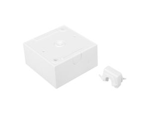 Berker/B.Kwadrat Puszka natynkowa pojedyncza śnieżnobiała 5310419909