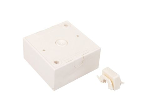 Berker/B.Kwadrat Puszka natynkowa pojedyncza kremowa 5310419902