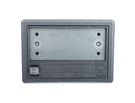 Simon Connect Puszka SF podłogowa pojedyncza 2xK45 + SM102/9 szara SF170/1