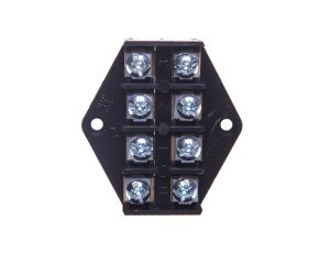 Płytka odgałęźna ZPT/2,5mm2/4-tory czarna ZPT 4-2.5 83001007